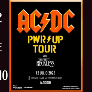 CONCIERTO AC/DC MADRID 12 JULIO 2025