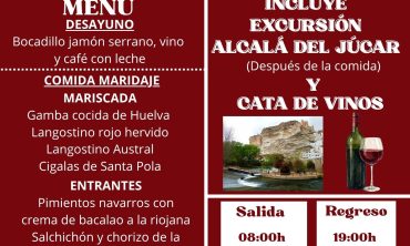 VIAJE IDA Y VUELTA A LAS BODEGAS FLORENTINO PEREZ – 06 DE DICIEMBRE 2026 CASTILLA LA MANCHA
